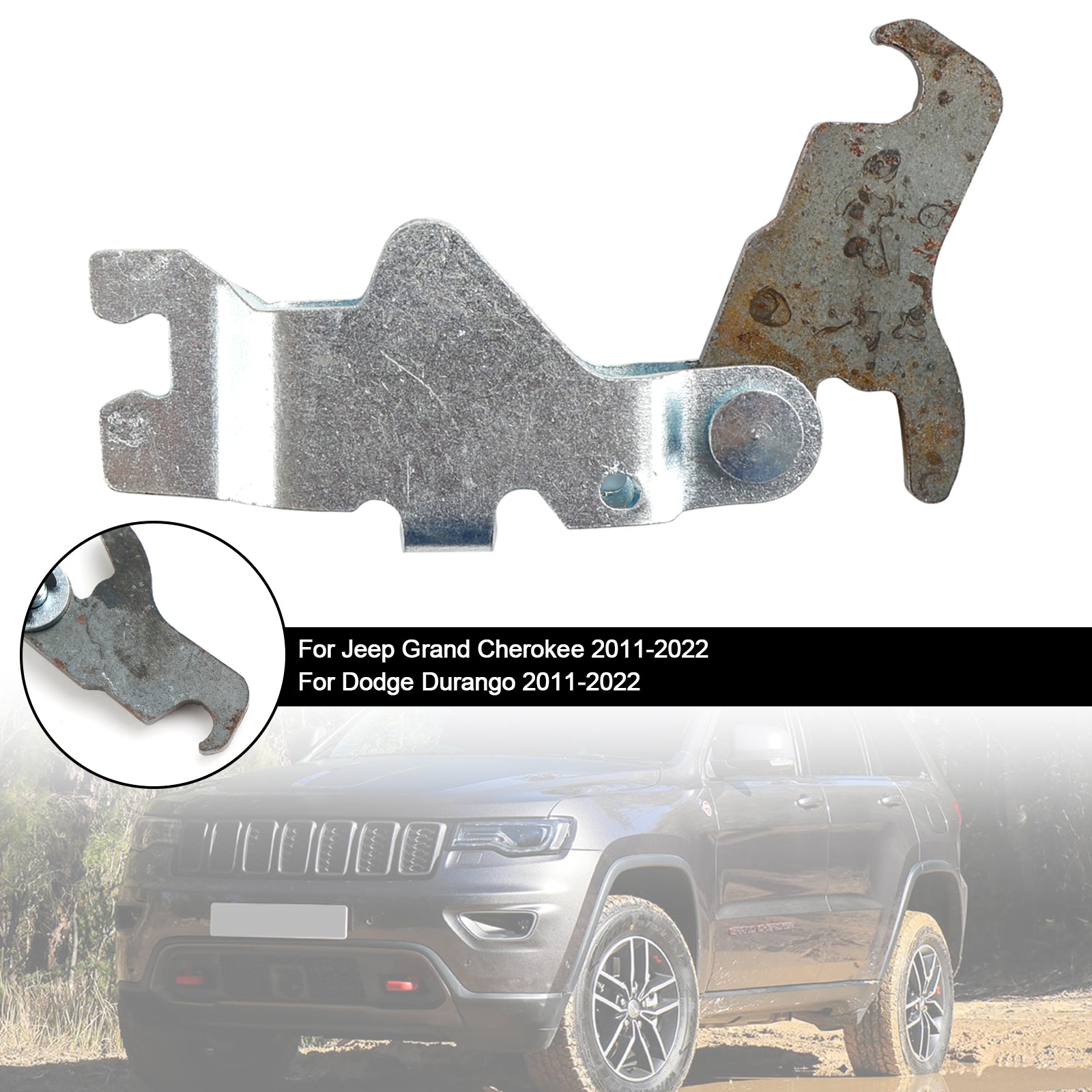 Palanca del freno de estacionamiento 04560179AA Compatible con Jeep Grand Cherokee 2011-2022 Compatible con Dodge Durango