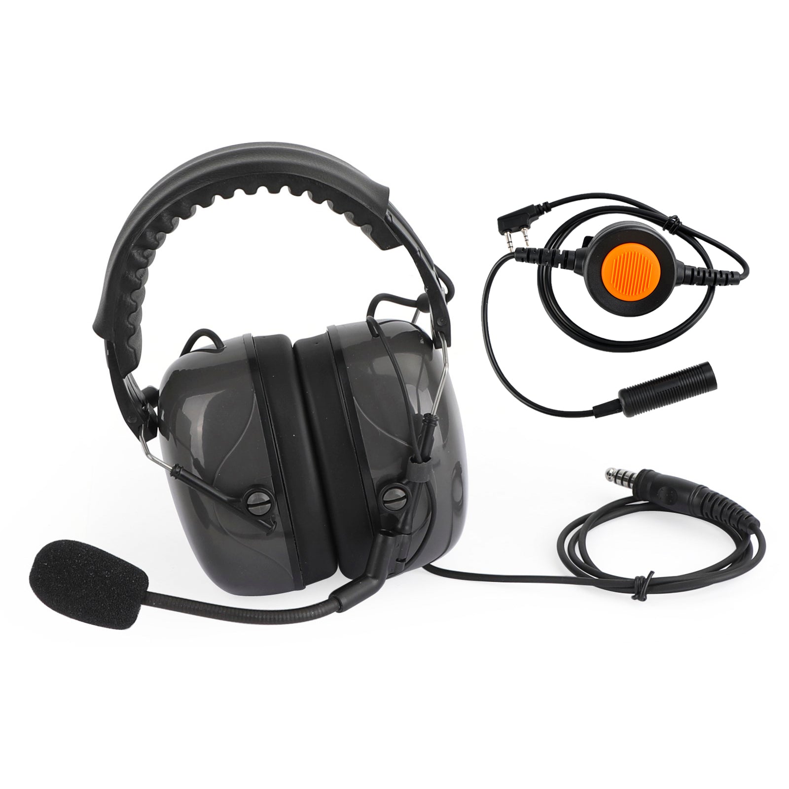 Auriculares con cancelación de ruido ajustables 7.1-C5 para Kenwood TK-208 TK-220 TK-240