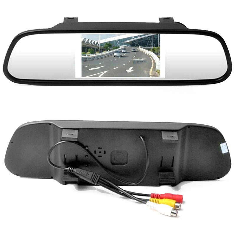 4.3 pulgadas TFT NTSC PAL LCD Espejo 4.3 "Monitor de coche Visión nocturna Asistente de estacionamiento