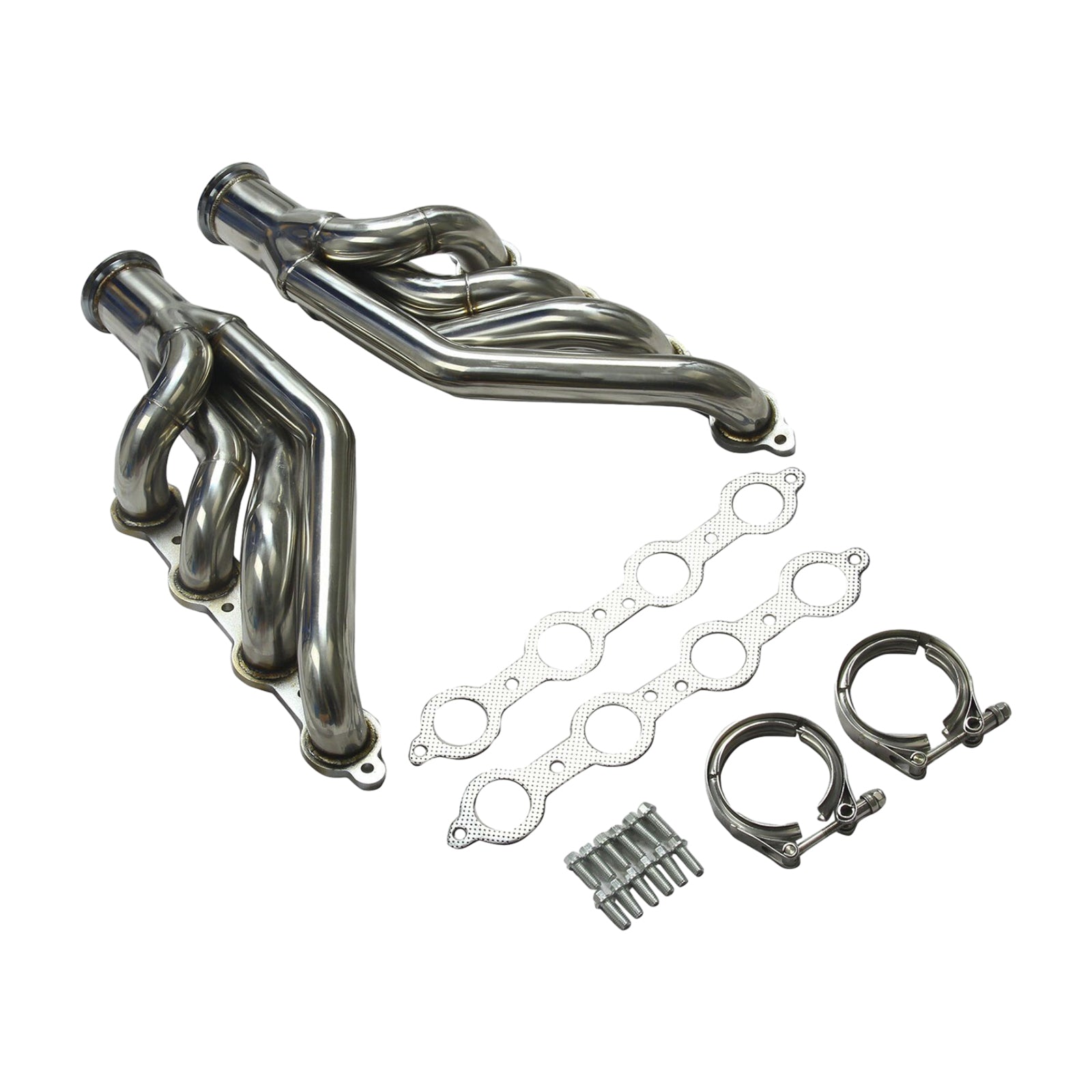 Steel Exhaust Manifold Header for SMALL BLOCK V8 LS1/LS2/LS3/LS6 LSX 1997-2014