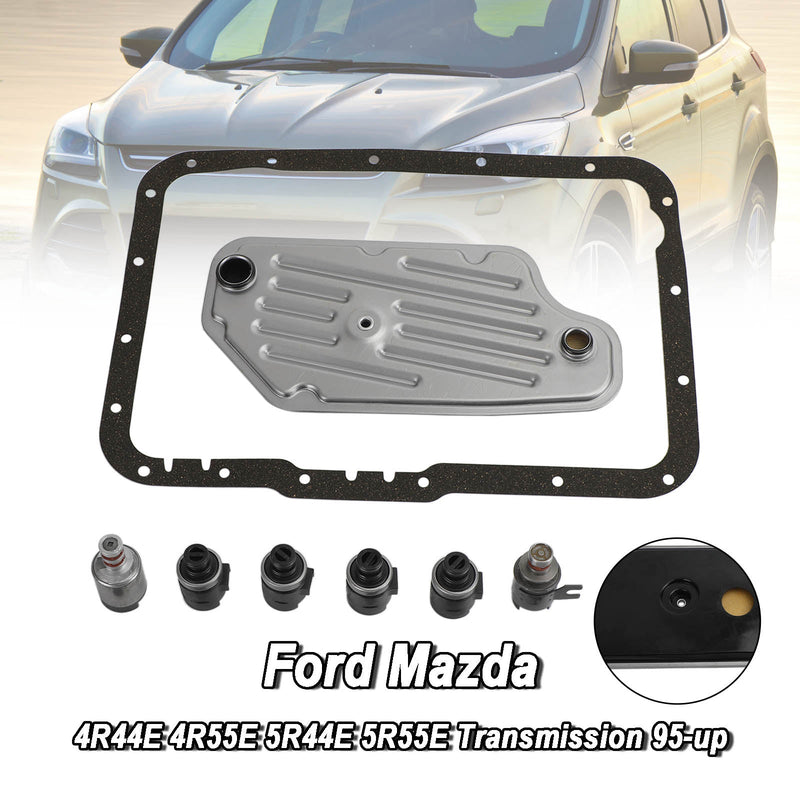 Ford 2WD 4R44E 4R55E Solenoid Kit Filter Set Shift  TCC EPC A56420K1 Fedex Express
