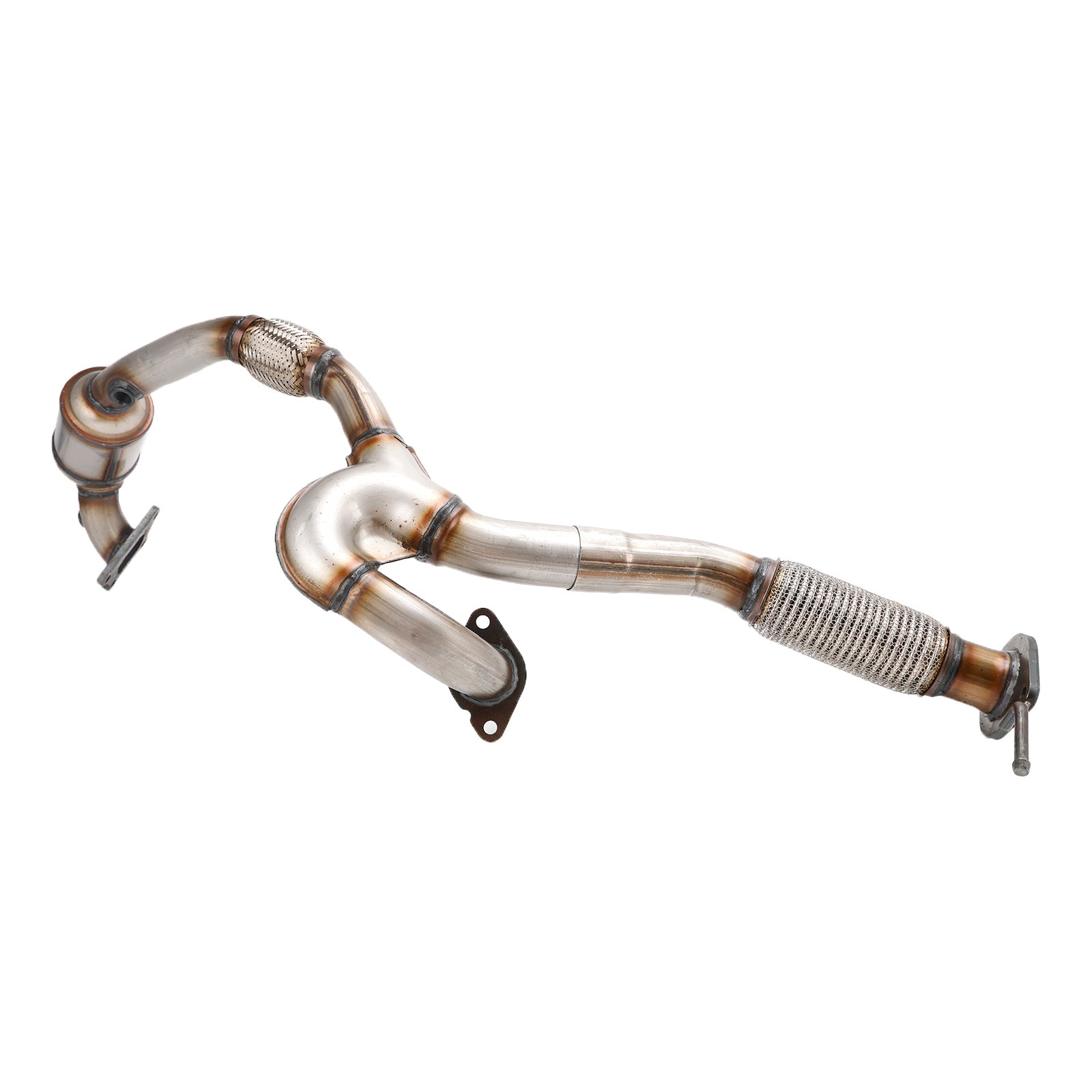 Front & Rear Catalytic Converter & Flex Pipe For Cadillac SRX 3.0L 2010-2011