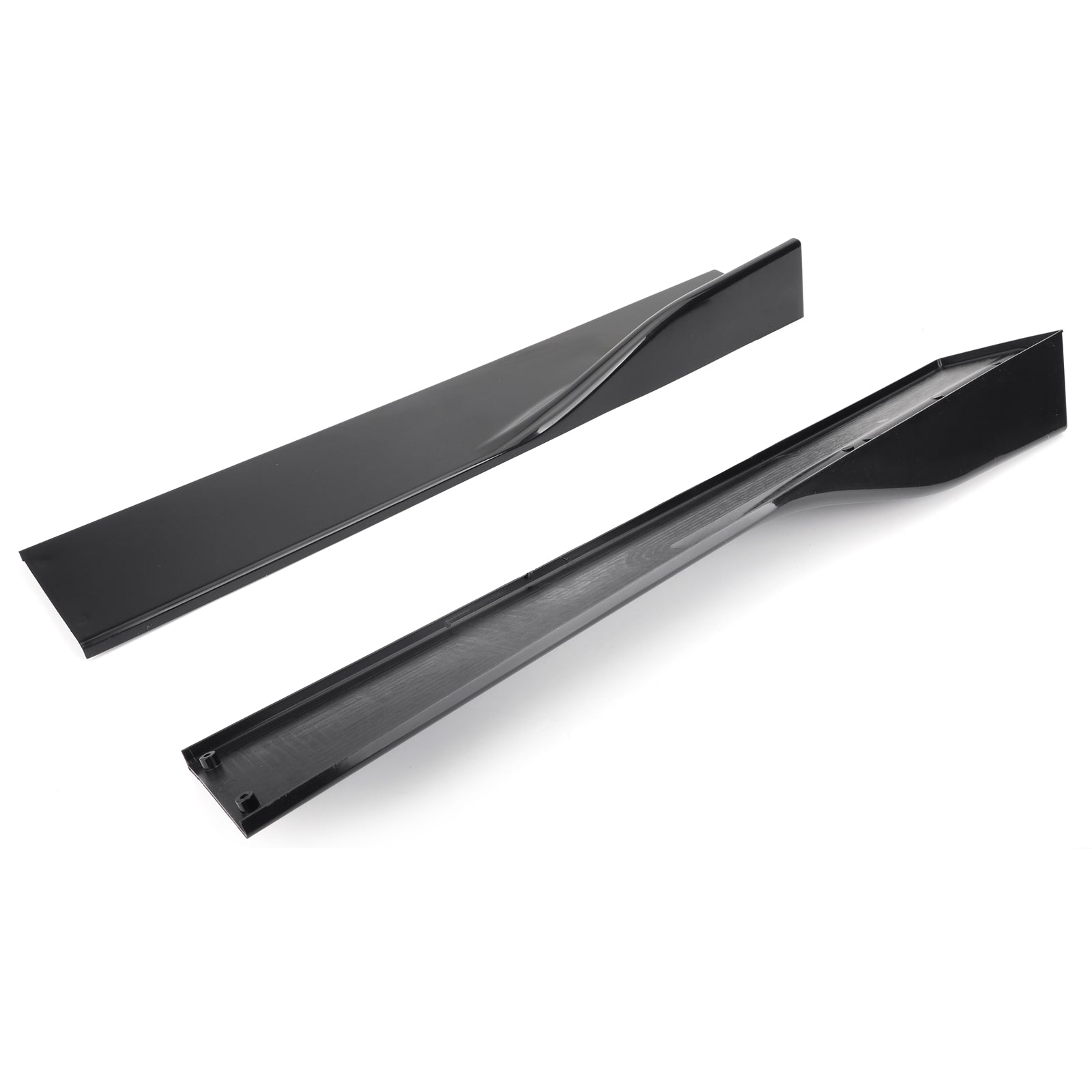 78.7'' Universal Side Skirt Extensions Rocker Panel Splitters Lip Polypropylene Generic