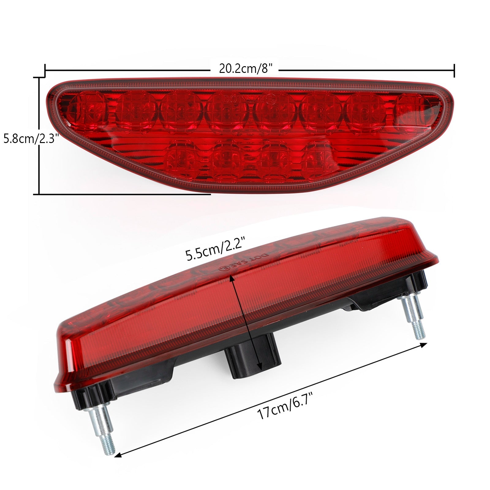 LED Tail Light Rear Brake Taillight For HONDA TRX450R & TRX450ER 2006-2014 Generic