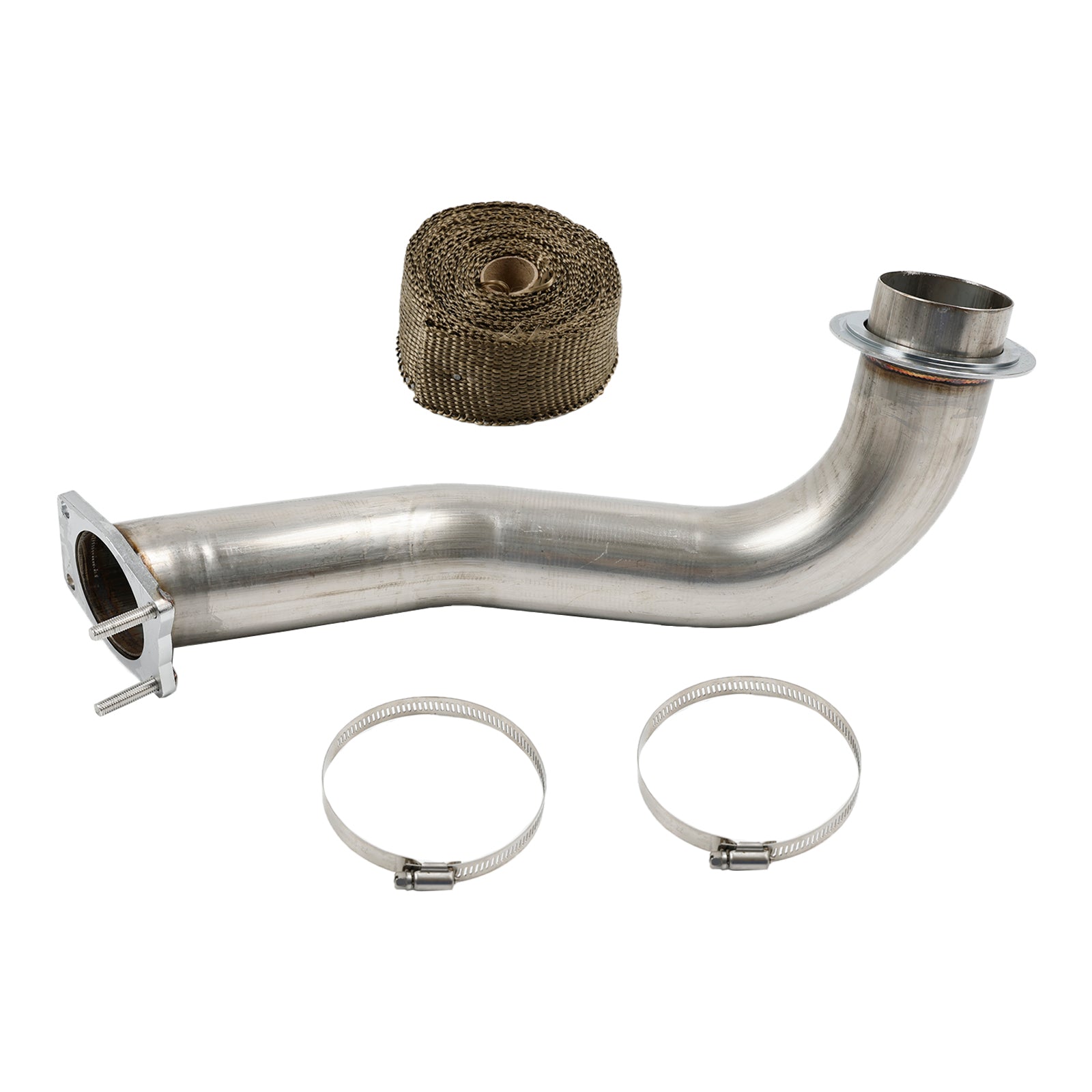 3.5" Downpipe Exhaust For Chevrolet Silverado & GMC Sierra L5P 6.6L Duramax Diesel 2017-2023