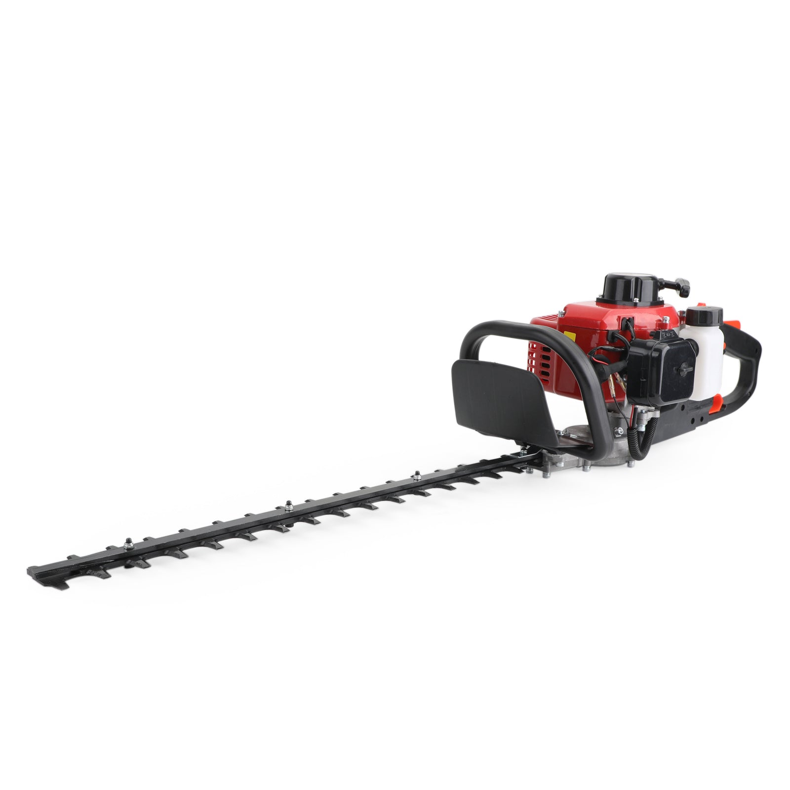 Hedge Trimmer 24" Double Sided Blade 26cc Gas Hedge Trimmer Recoil Gasoline Trim Blade