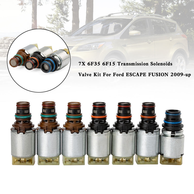 Ford Mariner 2009-2011 2.0L 2.5L V6 3.0L 7X 6F35 6F15 Kit de válvulas de solenoides de transmisión