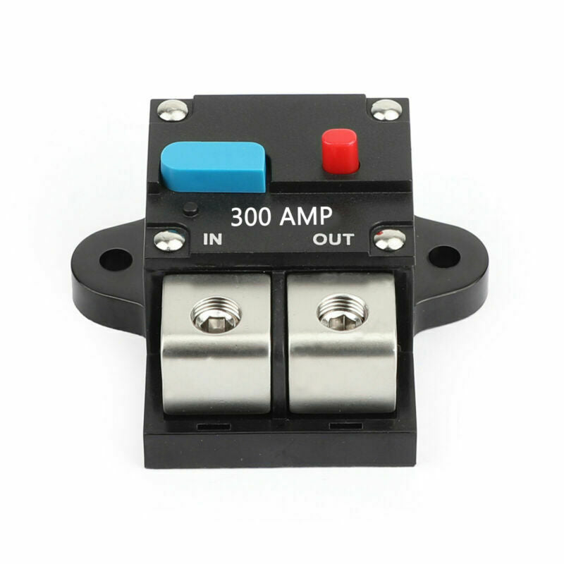 300A AMP Car Audio Marine Automatic Circuit Breaker Reset Fuse Insurance Block