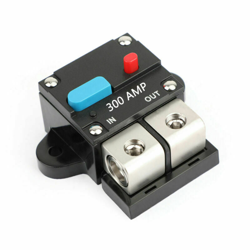 300A AMP Car Audio Marine Automatic Circuit Breaker Reset Fuse Insurance Block