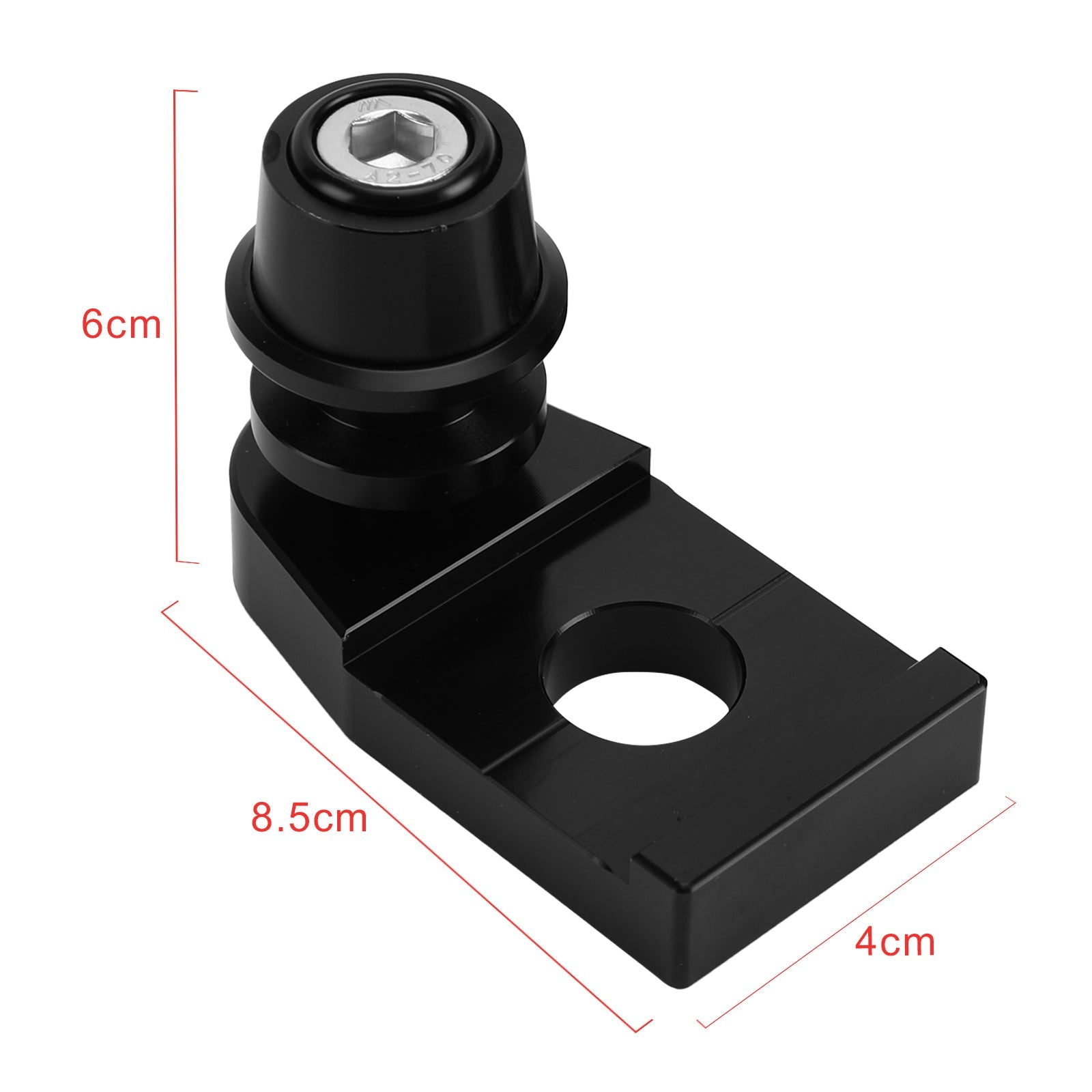 CNC Chain Adjuster Block With Stand Spool For YAMAHA TENERE 700/XTZ700 2019-2021