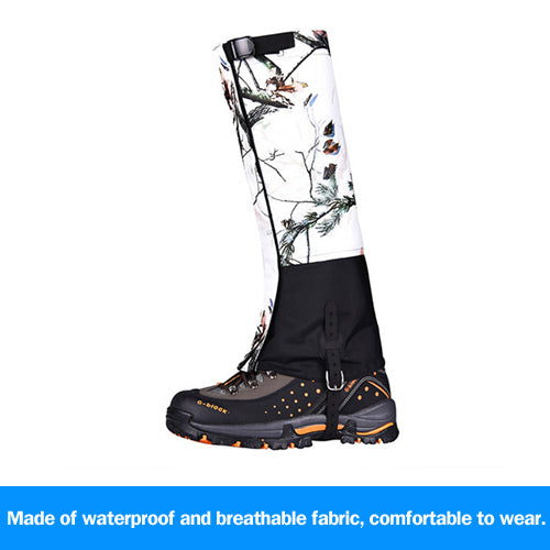 Waterproof Outdoor Climbing Hiking Ski Leg Cover Boot Legging Gaiters