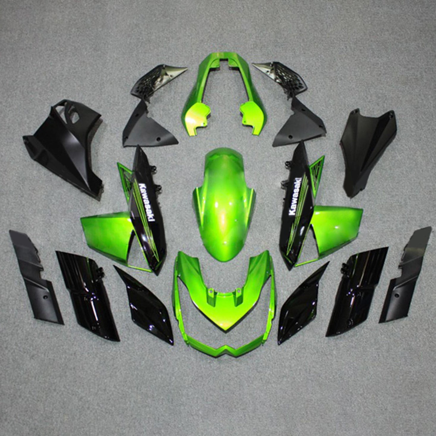 Kawasaki Z1000 2010-2013 Fairing Kit Bodywork Plastic ABS