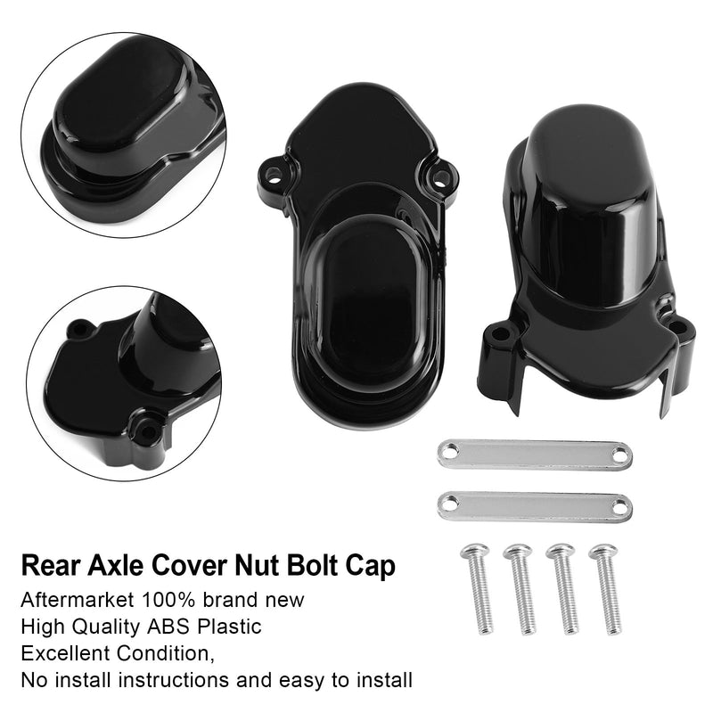 Rear Axle Cover Nut Bolt Cap For Sportster 1200 XL1200C 883 2005-2017 Generic