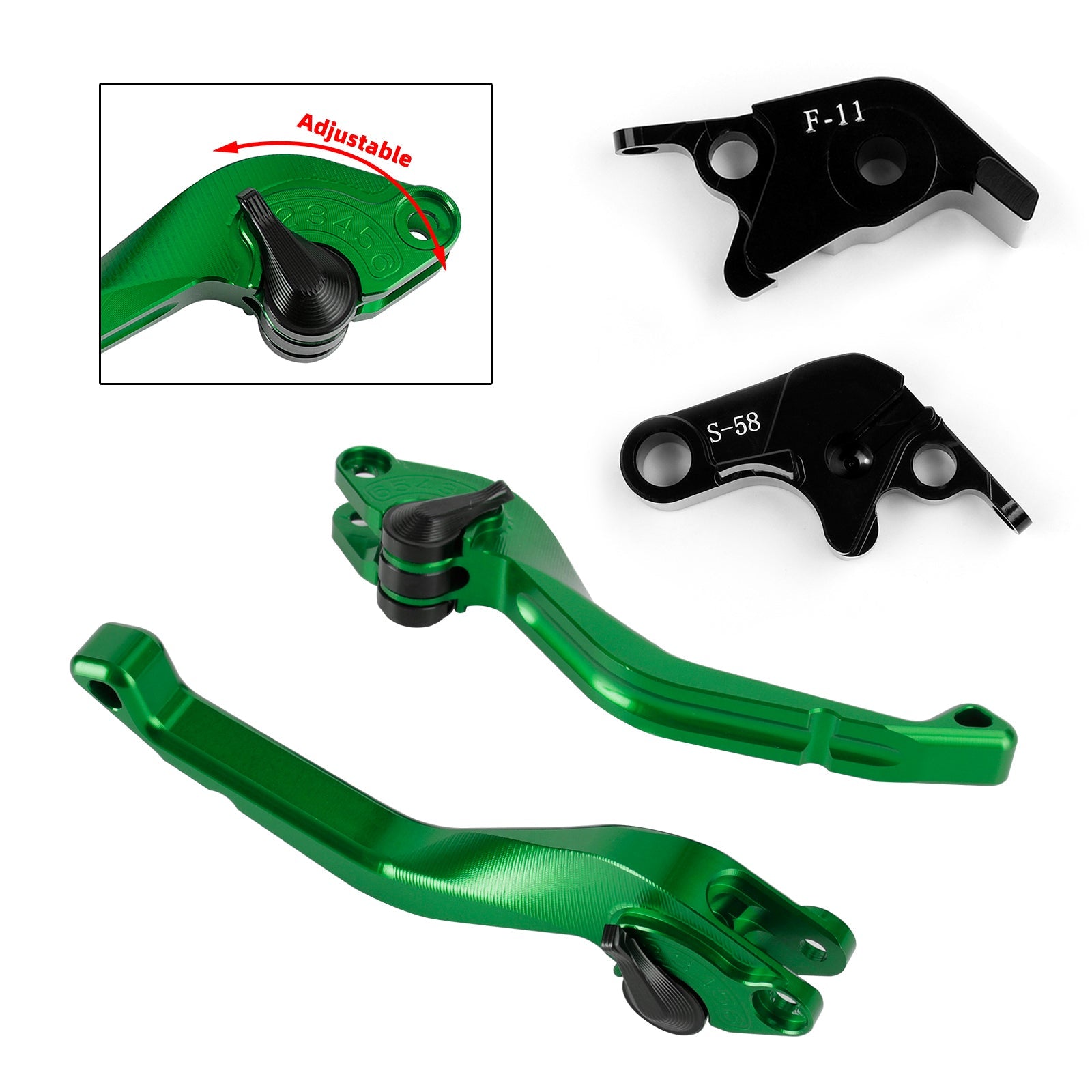 Palanca de freno de embrague corto CNC Aprilia RSV4/RSV4 FACTORY 2009-2015