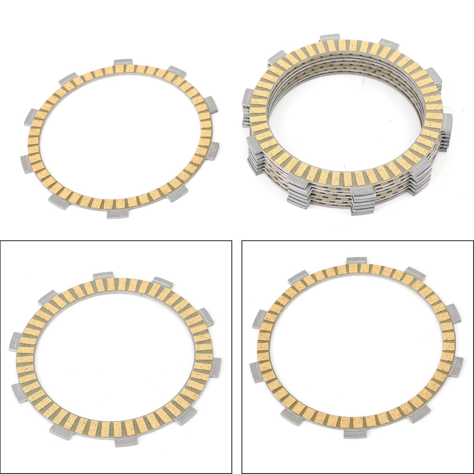 Clutch Friction Plate Kit Set For Honda CBF CBR 600 RR VFR800 CBR900 GSR400 Generic