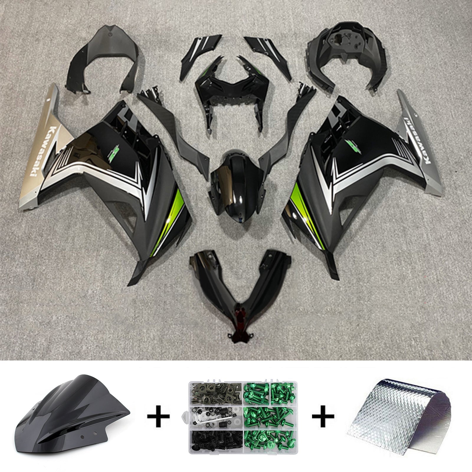 Kawasaki EX300 Ninja300 2013-2024 Fairing Kit Bodywork Plastic ABS