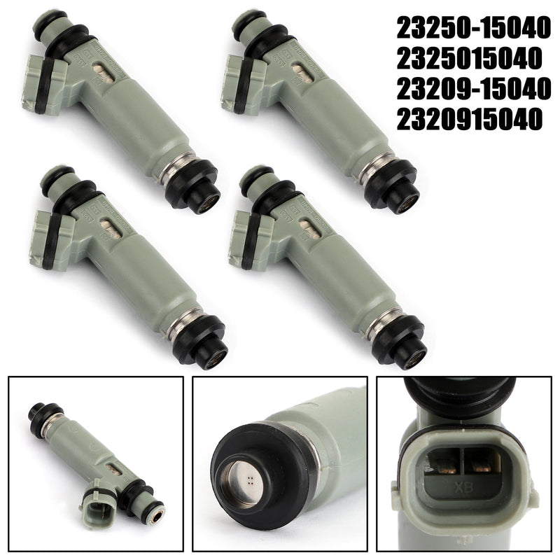 Set of 4 fuel injectors 23250-15040 For Toyota Corolla AE11 4AFE Soluna AL50 Corona Generic