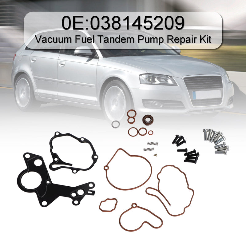 Vacuum Fuel Tandem Pump Repair Kit For Audi A3 A4 A6 VW Golf 1.9 2.0 038145209 Generic