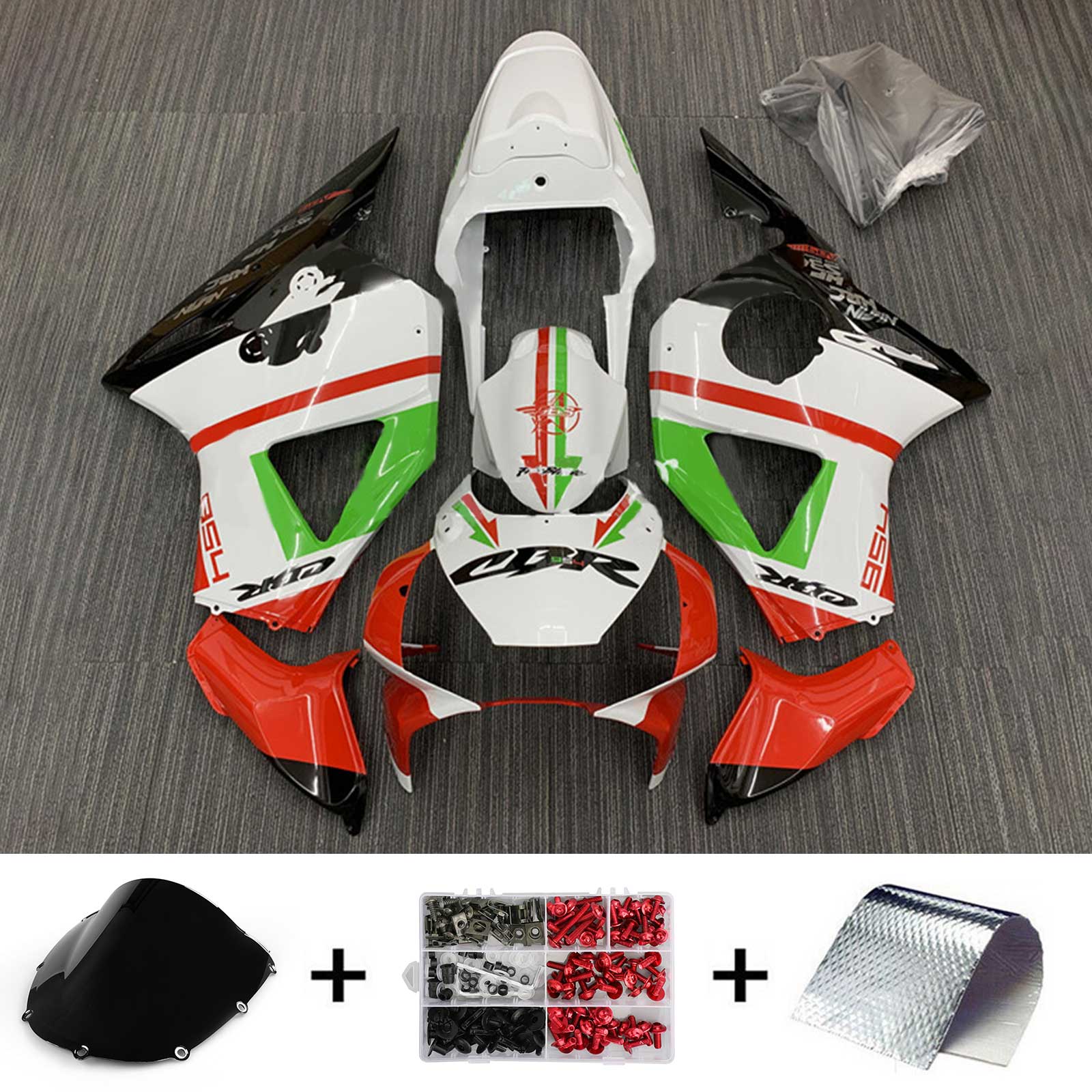 Honda CBR954 2002-2003 Fairing Kit Bodywork Plastic ABS