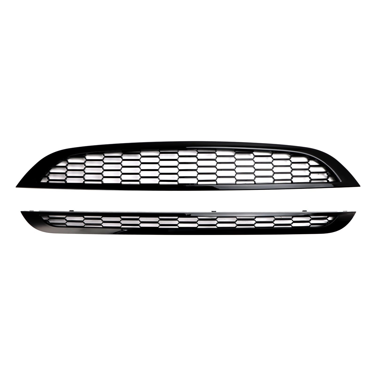 Mini Cooper R50 R52 R53 2002-2006 2PCS Honeycomb Mesh Front Grill Grille