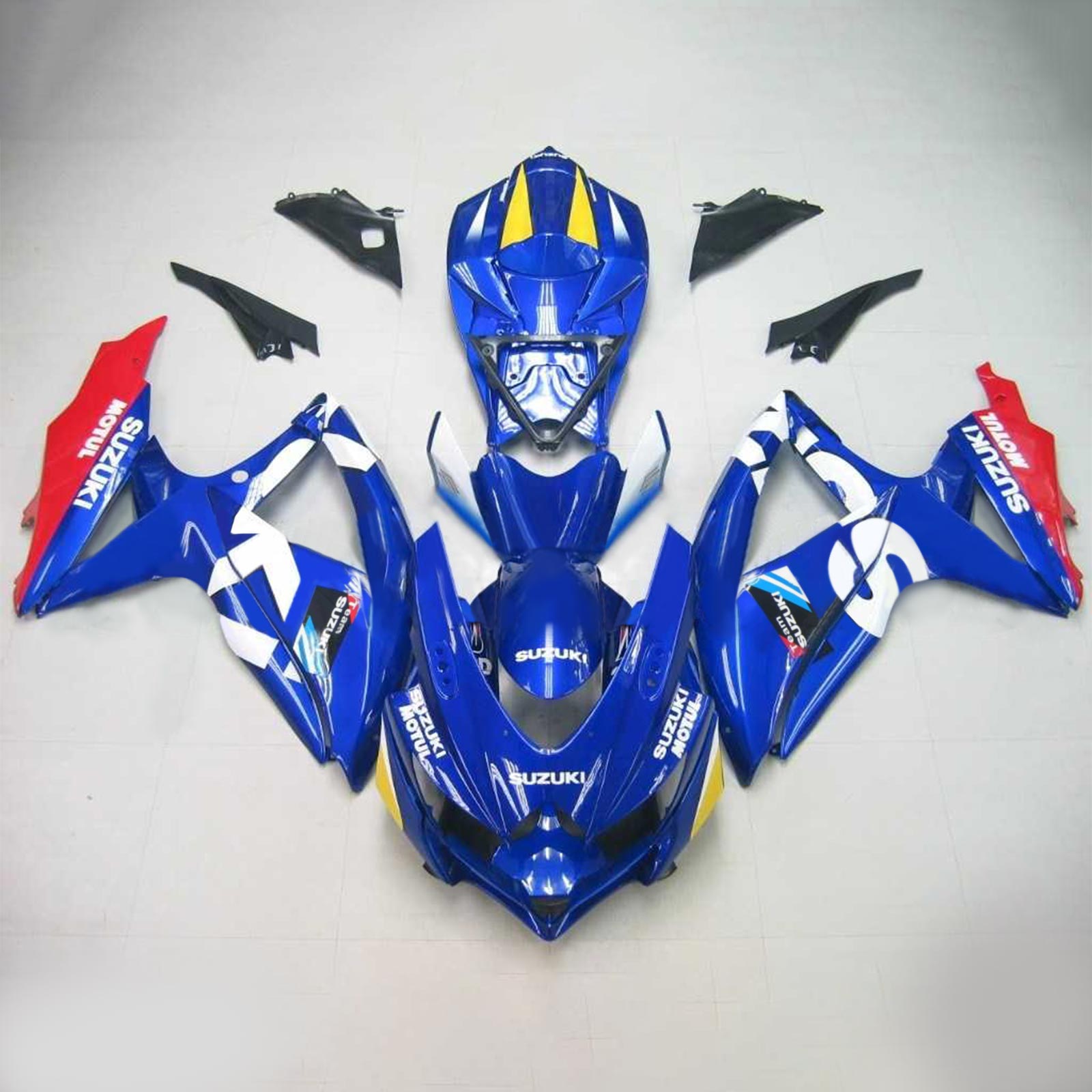 سوزوكي GSXR 600/750 2008-2010 الهدايا المجمعة هيكل السيارة البلاستيك ABS K8