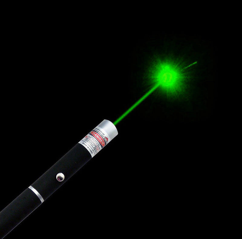 Pluma de puntero láser verde militar de alta potencia 1mw 532nm Luz de haz visible Lazer