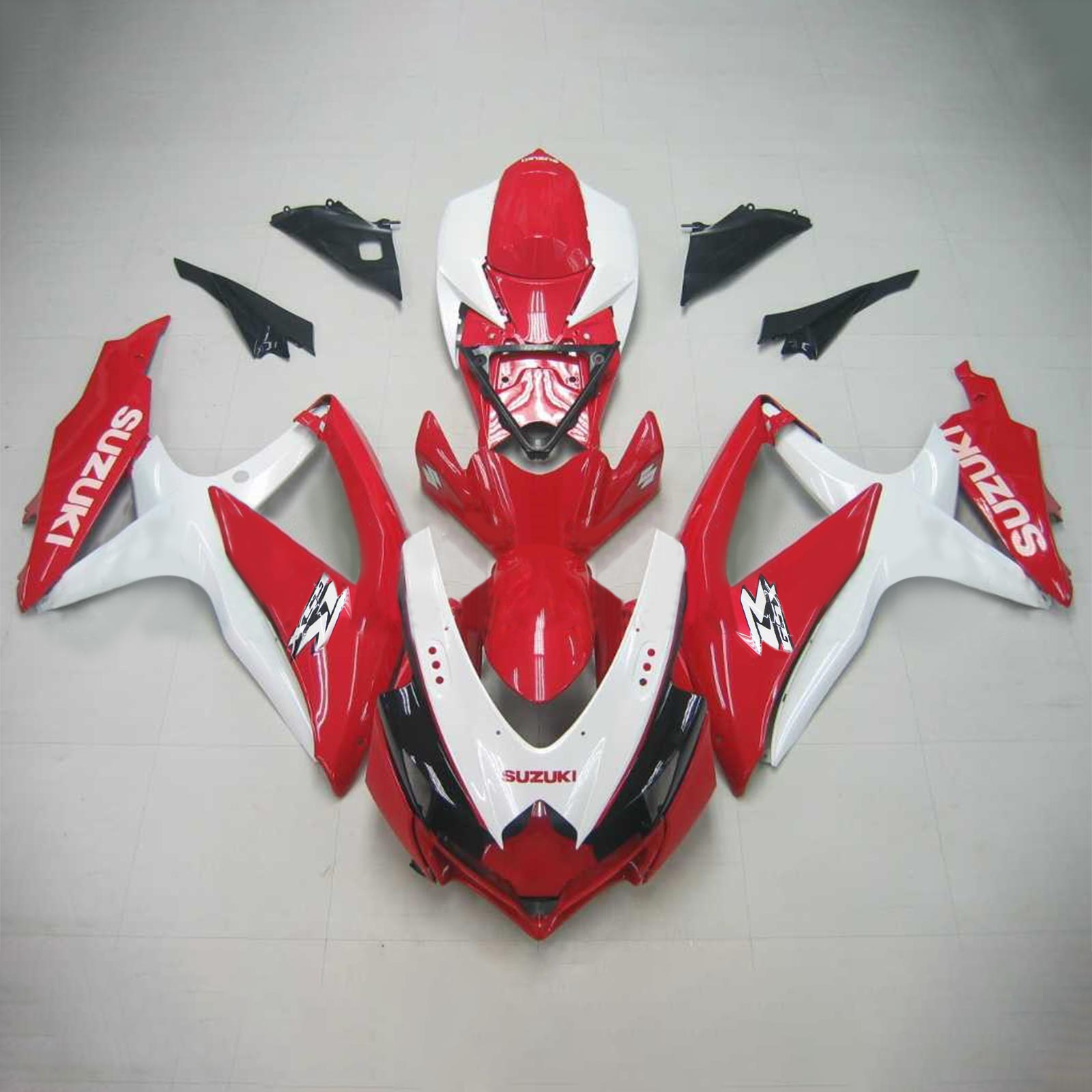 سوزوكي GSXR 600/750 2008-2010 الهدايا المجمعة هيكل السيارة البلاستيك ABS K8