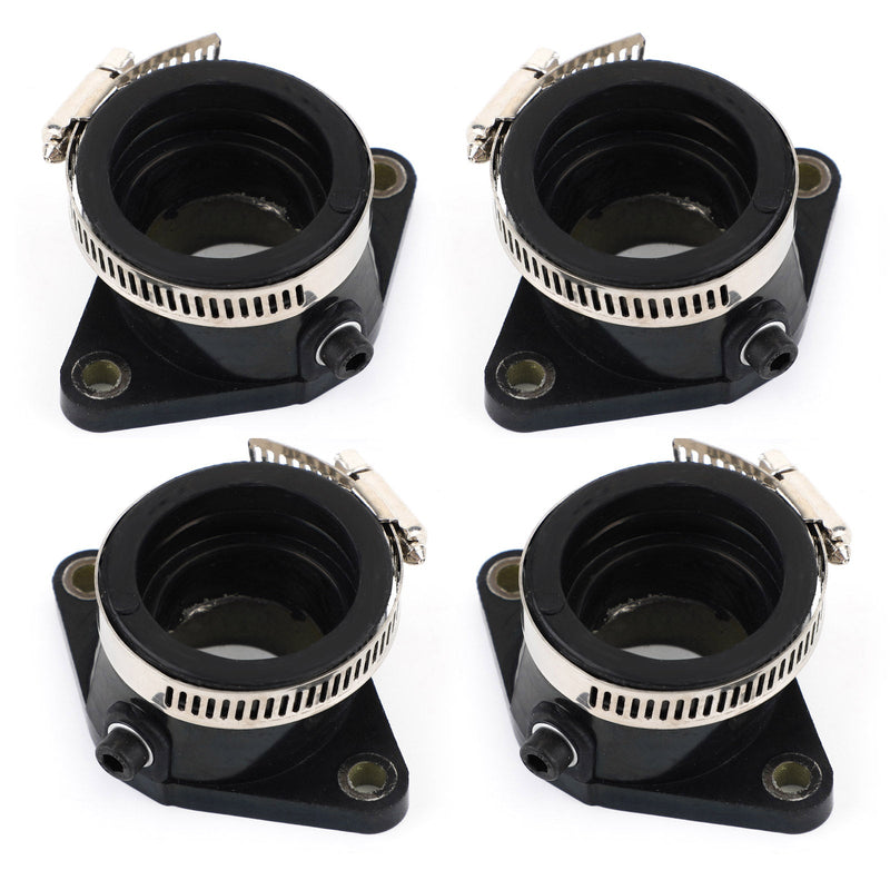 Set of Intake Carburetor Manifold Insulators Boots For Suzuki GS850G/GL 80-83