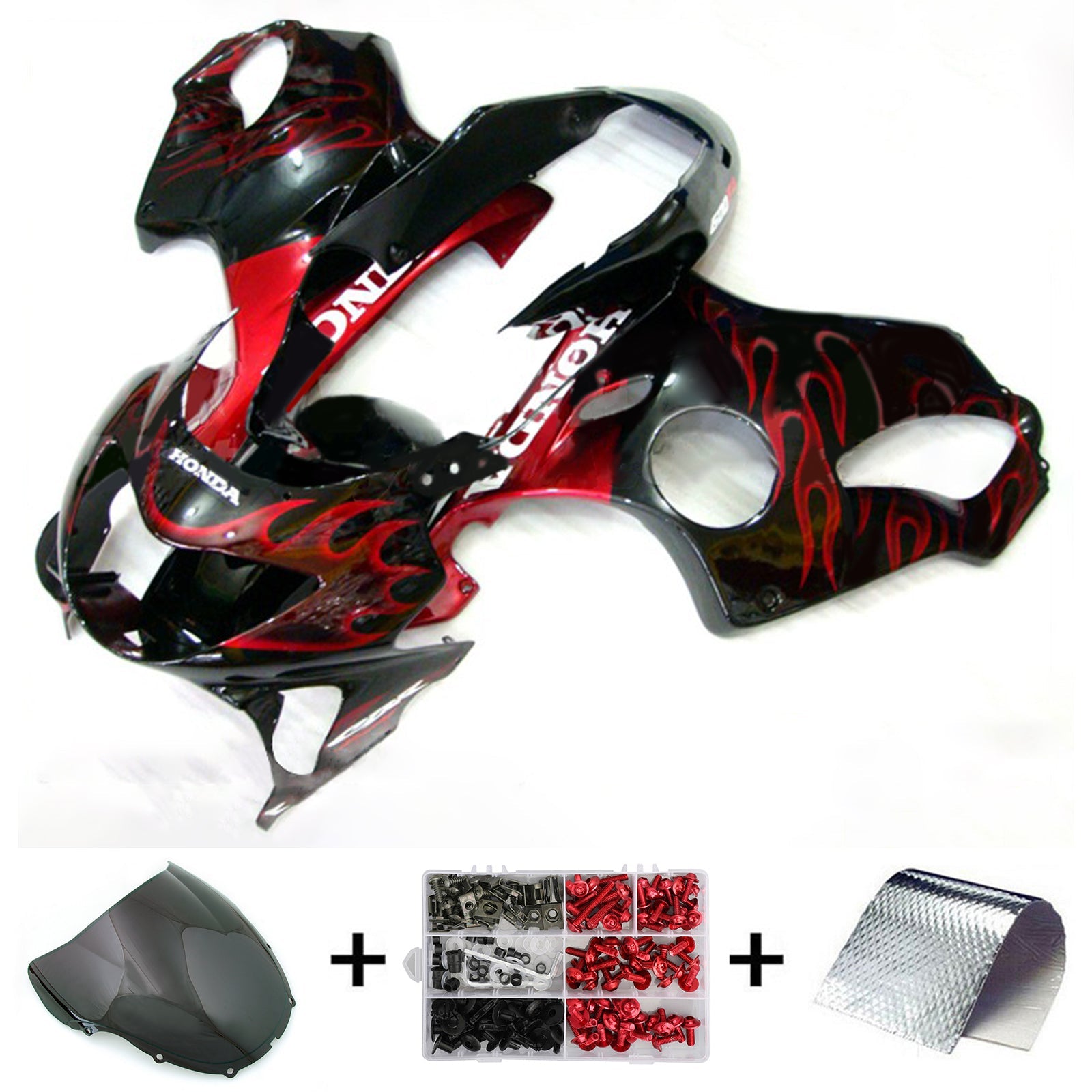 Honda CBR600 F4 1999-2000 Fairing Kit Bodywork Plastic ABS