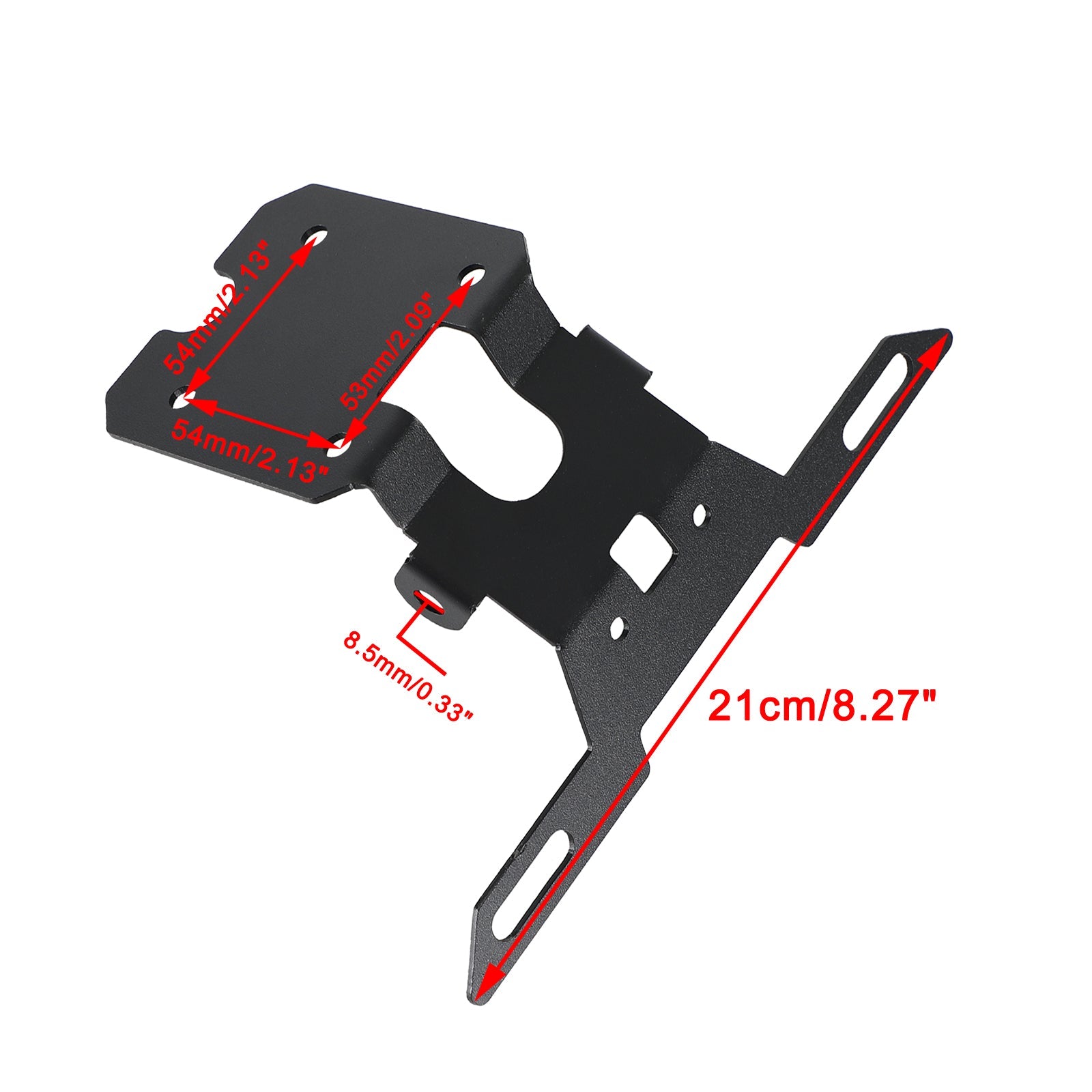 License Plate Holder Frame Bracket fit for Yamaha YZF-R15 V3 2017-2021 Generic