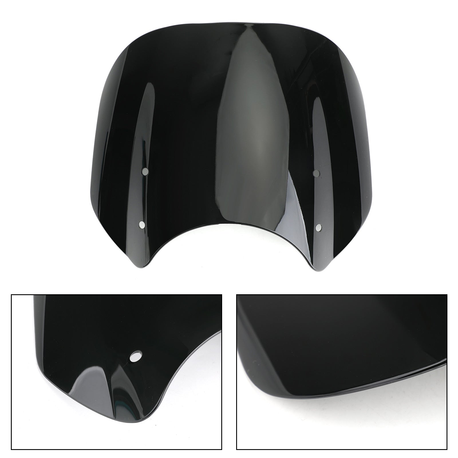 ABS Plastic Motorcycle Windshield Windscreen for Honda CMX500 Rebel 2018-2019 Generic