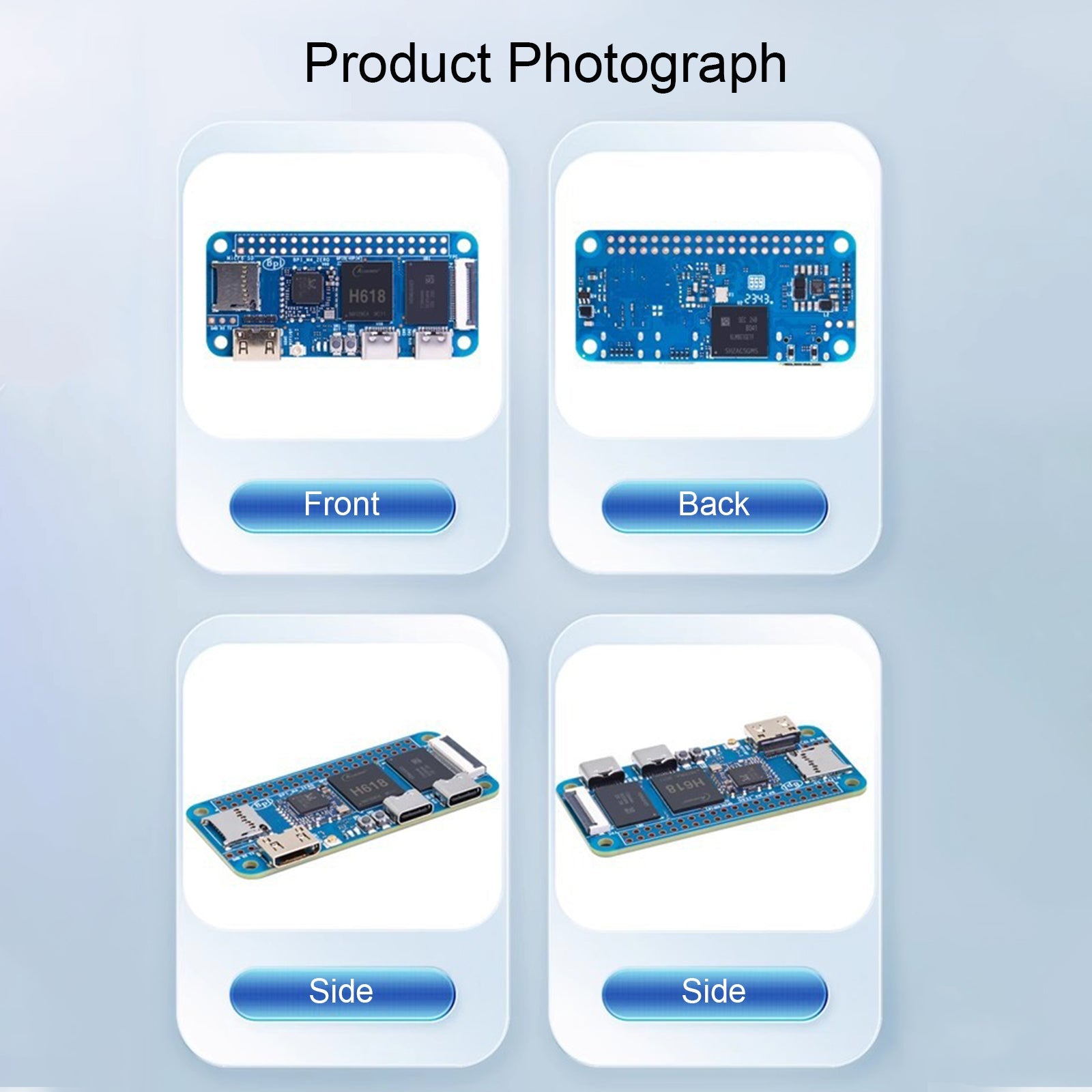 M4 Zero Development Board Quanzhi 618 Onboard WiFi Bluetooth BPI M4 Zero