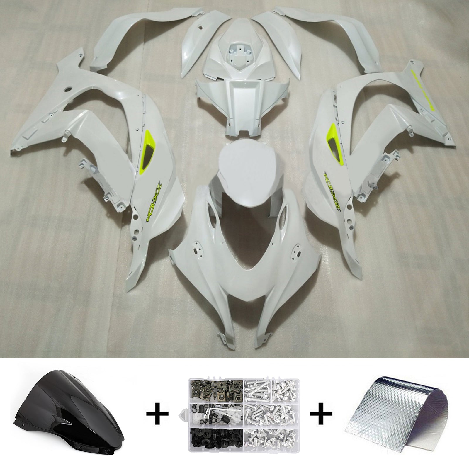 Kawasaki ZX10R 2016-2020 Fairing Kit Bodywork Plastic ABS