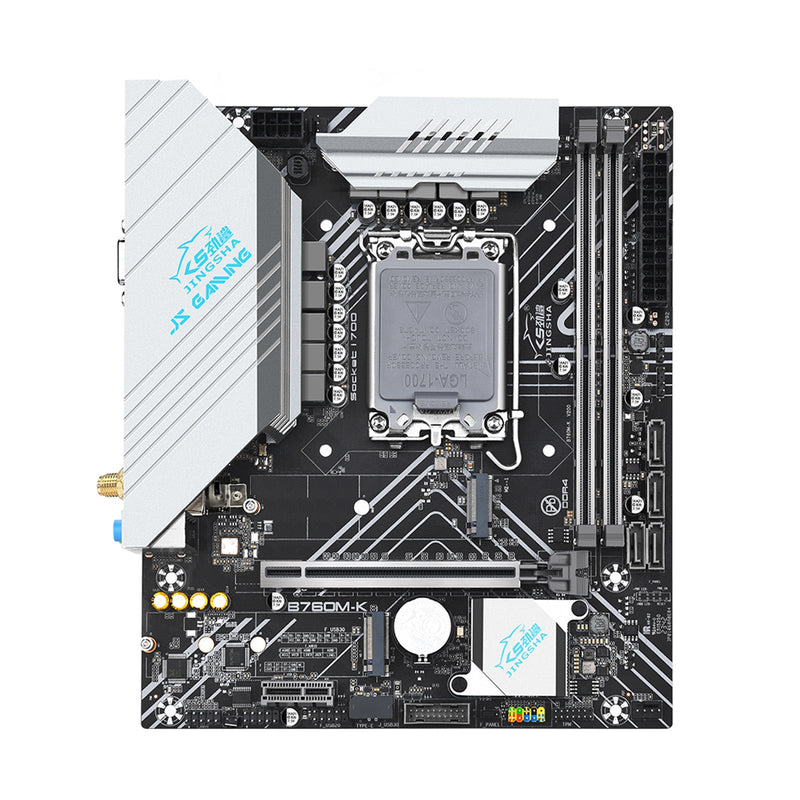 B760M-K Placa base LGA-1700 pin Memoria DDR4 La interfaz dual M.2 admite WIFI