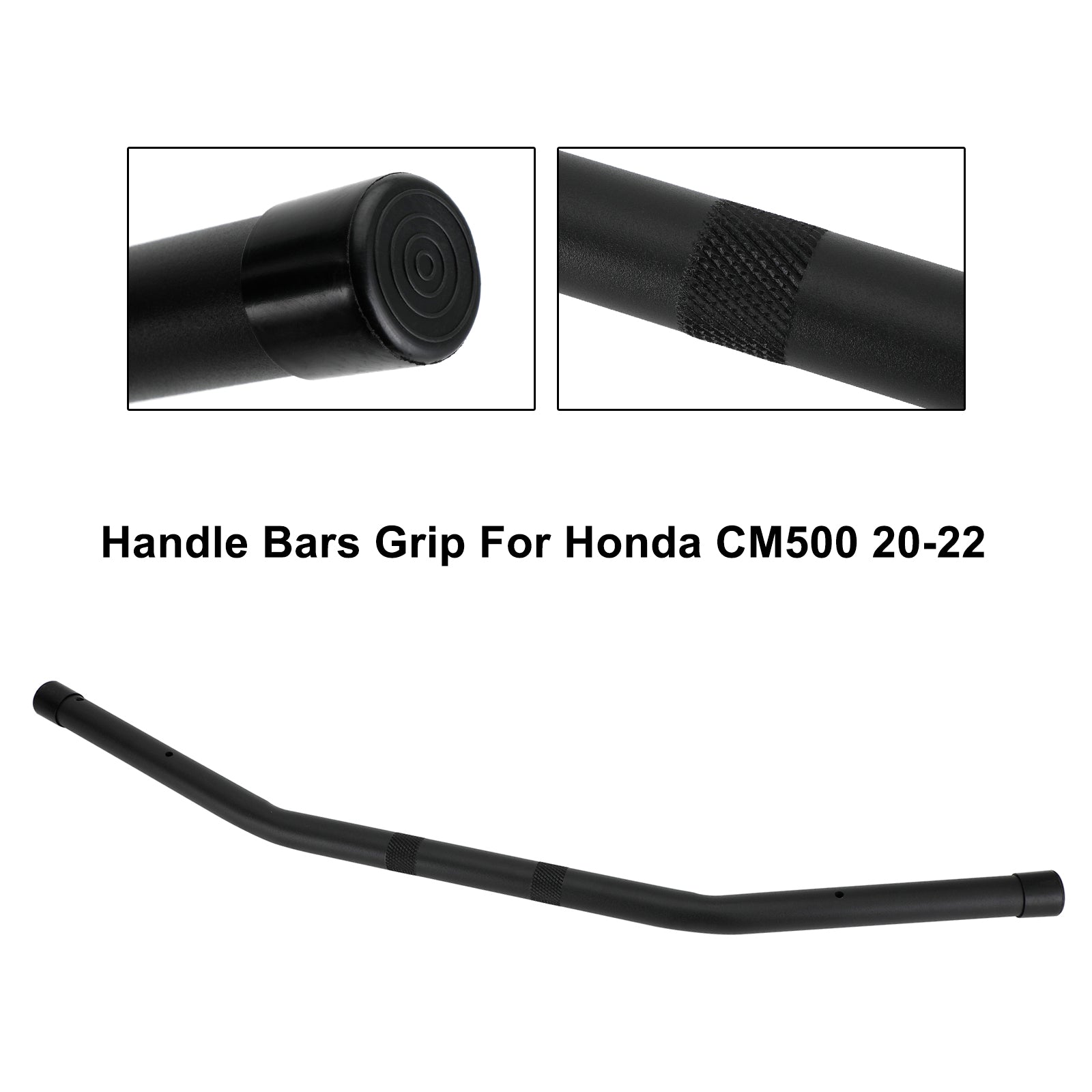 Honda Cm500 2017-2022 Universal 7/8" 22Mm Barras de Arrastre para Moto Manillar Negro