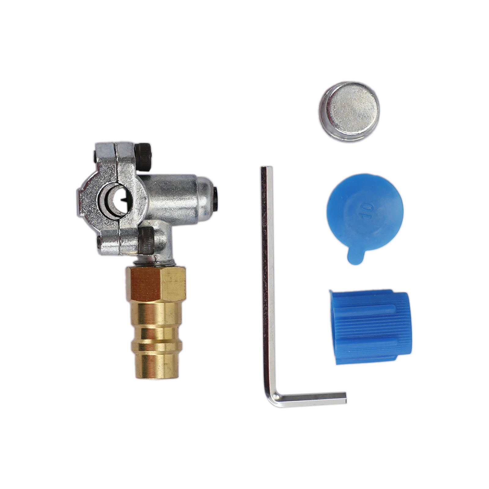 Para refrigerante R12 R22 R134A A/C Retrofit ValveBPV31 Bullet Piercing Tap Kits