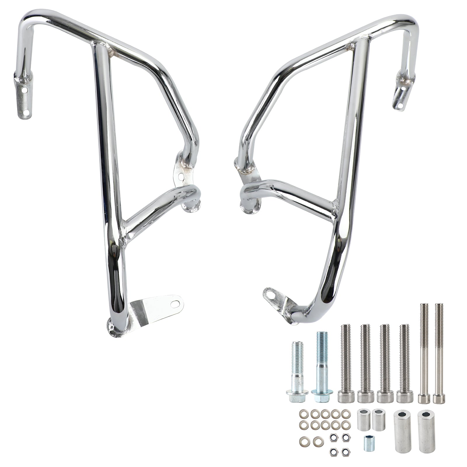 Engine Guards Frame Crash Bars Fit For Honda Goldwing Gl1800 F6C 18-20 19 Chrome Generic