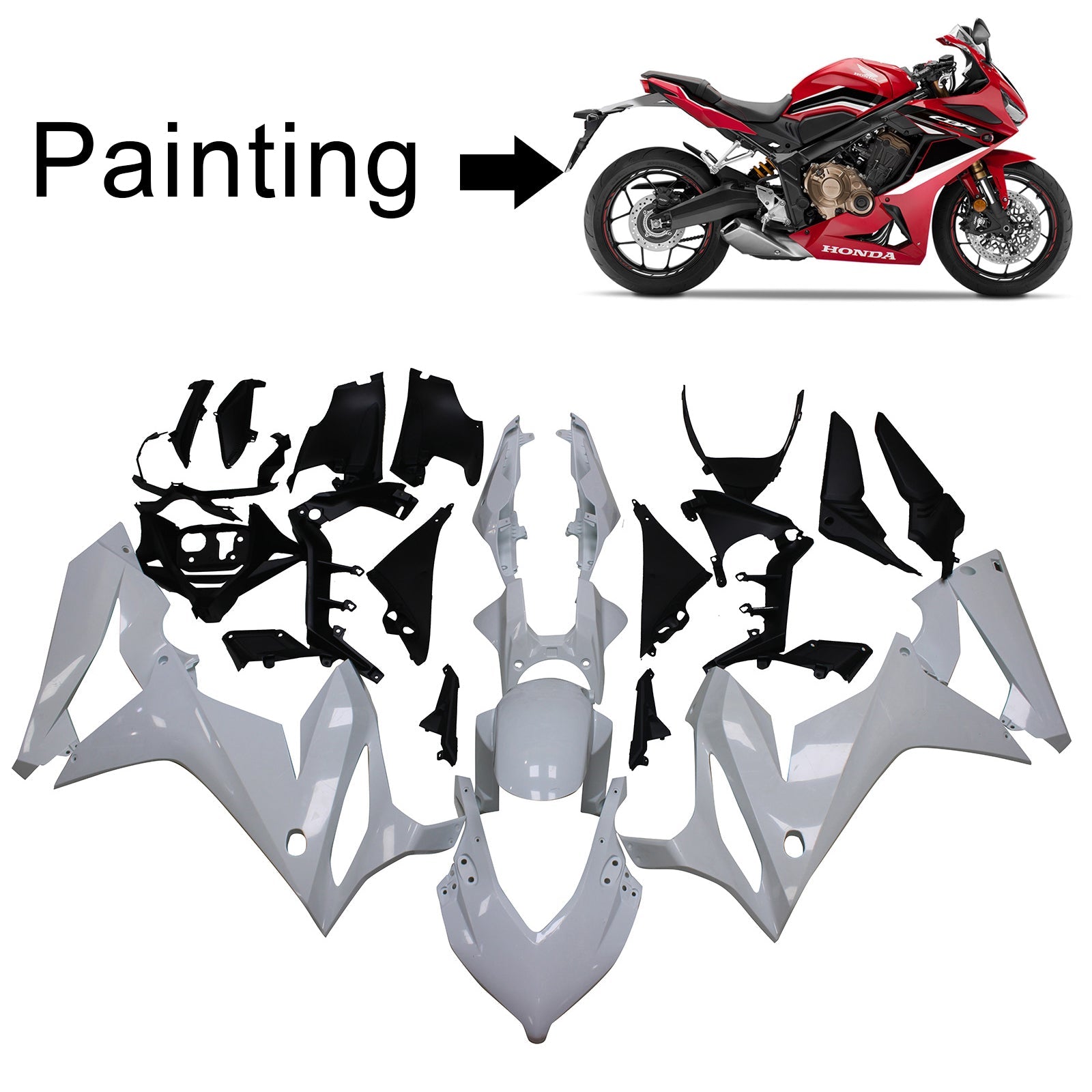 Honda CBR650R 2021-2023 Fairing Kit Bodywork Plastic ABS