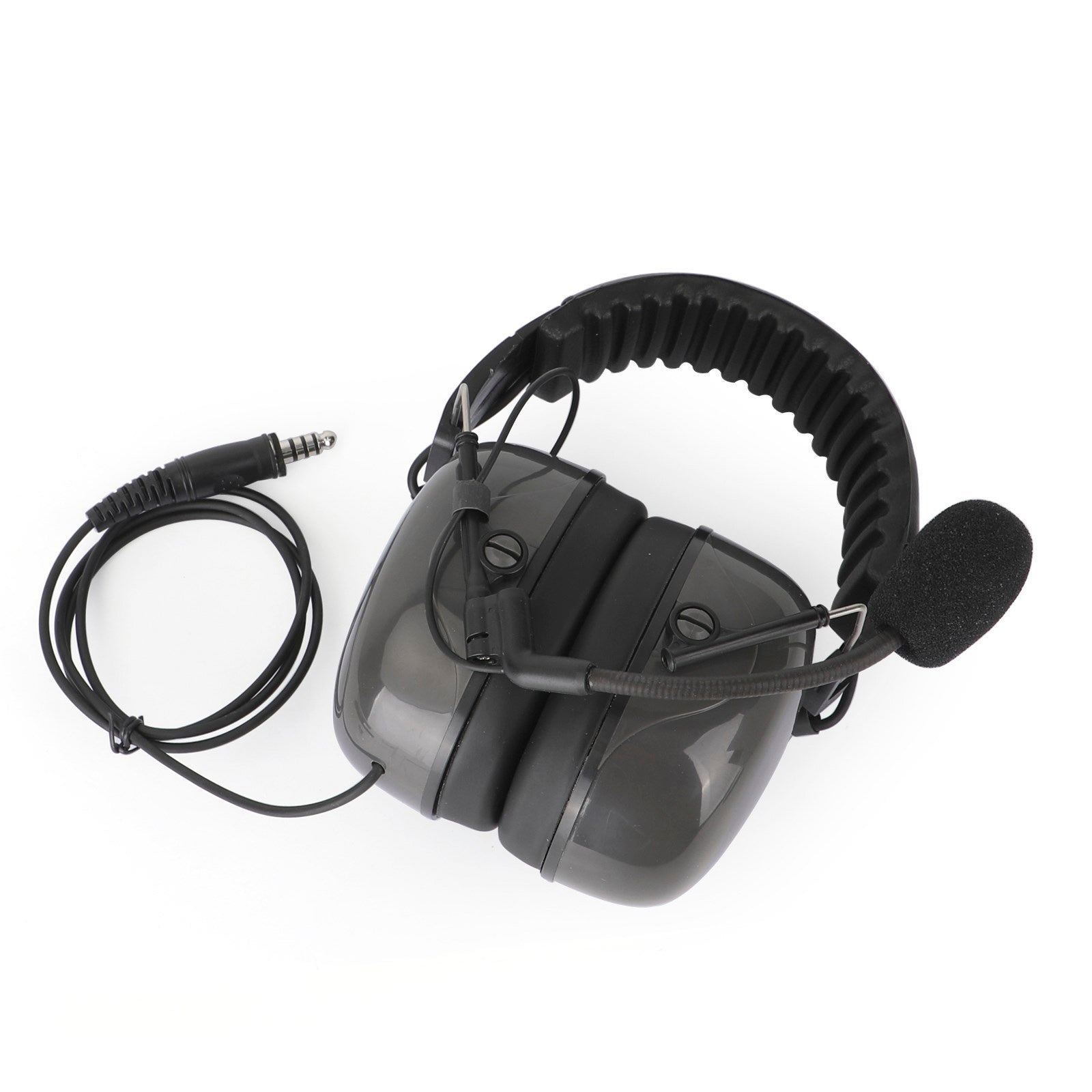 C5 Adjustable Noise Cancelling Headset 6-Pin U94 PTT For HYT TD500 TD510 TD520