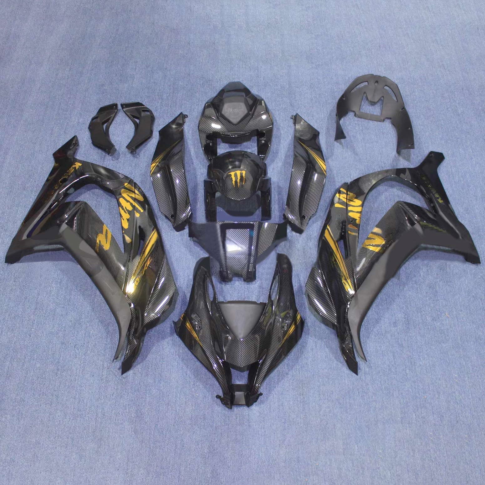 Kawasaki ZX10R 2016-2020 Fairing Kit Bodywork Plastic ABS