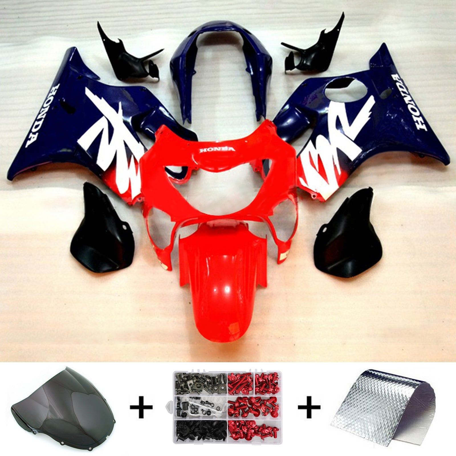 Honda CBR600 F4 1999-2000 Fairing Kit Bodywork Plastic ABS