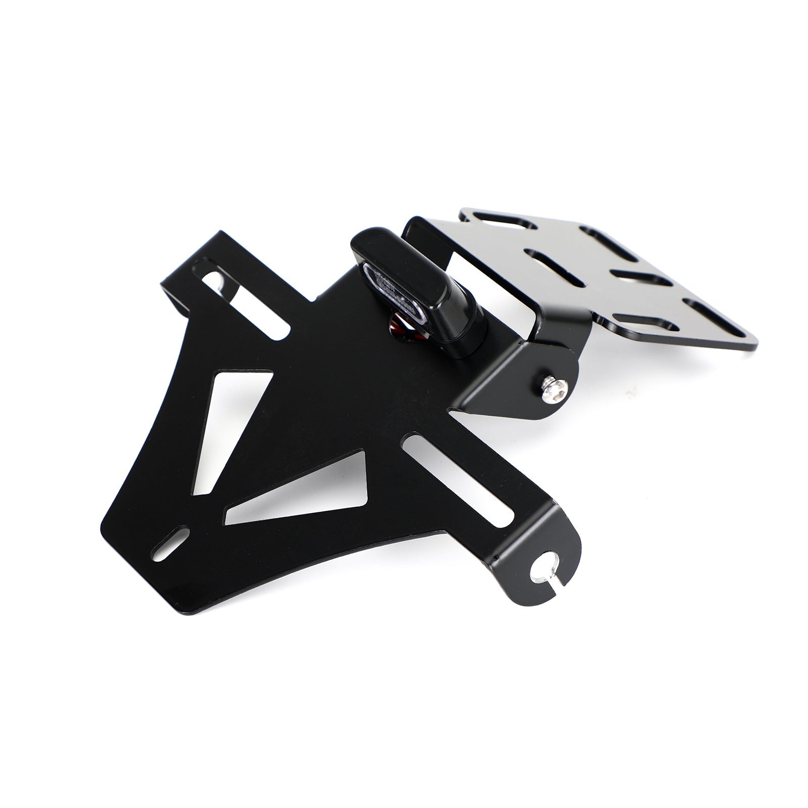 Universal Motorcycle Adjustable Angle License Number Plate Frame Holder Bracket Generic