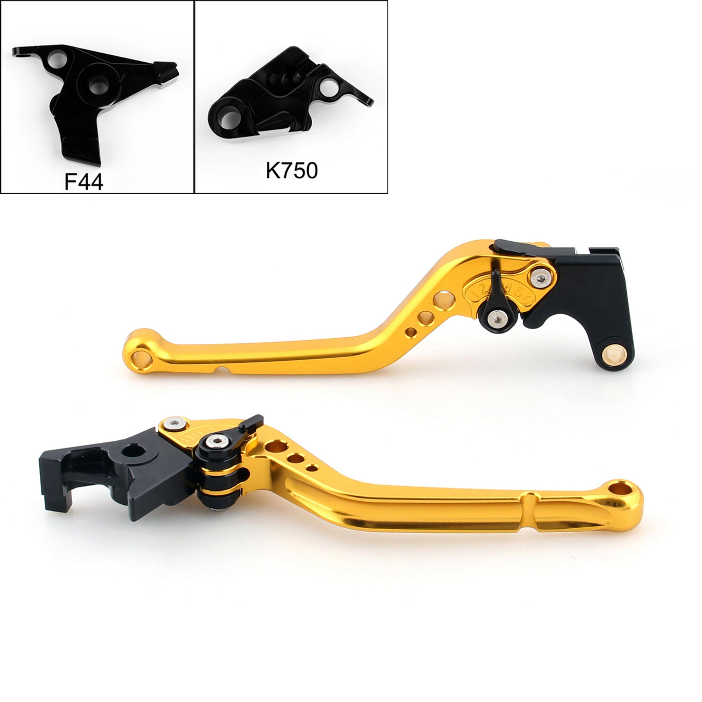 Long Brake Clutch Levers For Kawasaki NINJA 650R 400R ER-6N ER-6n Versys Black Generic