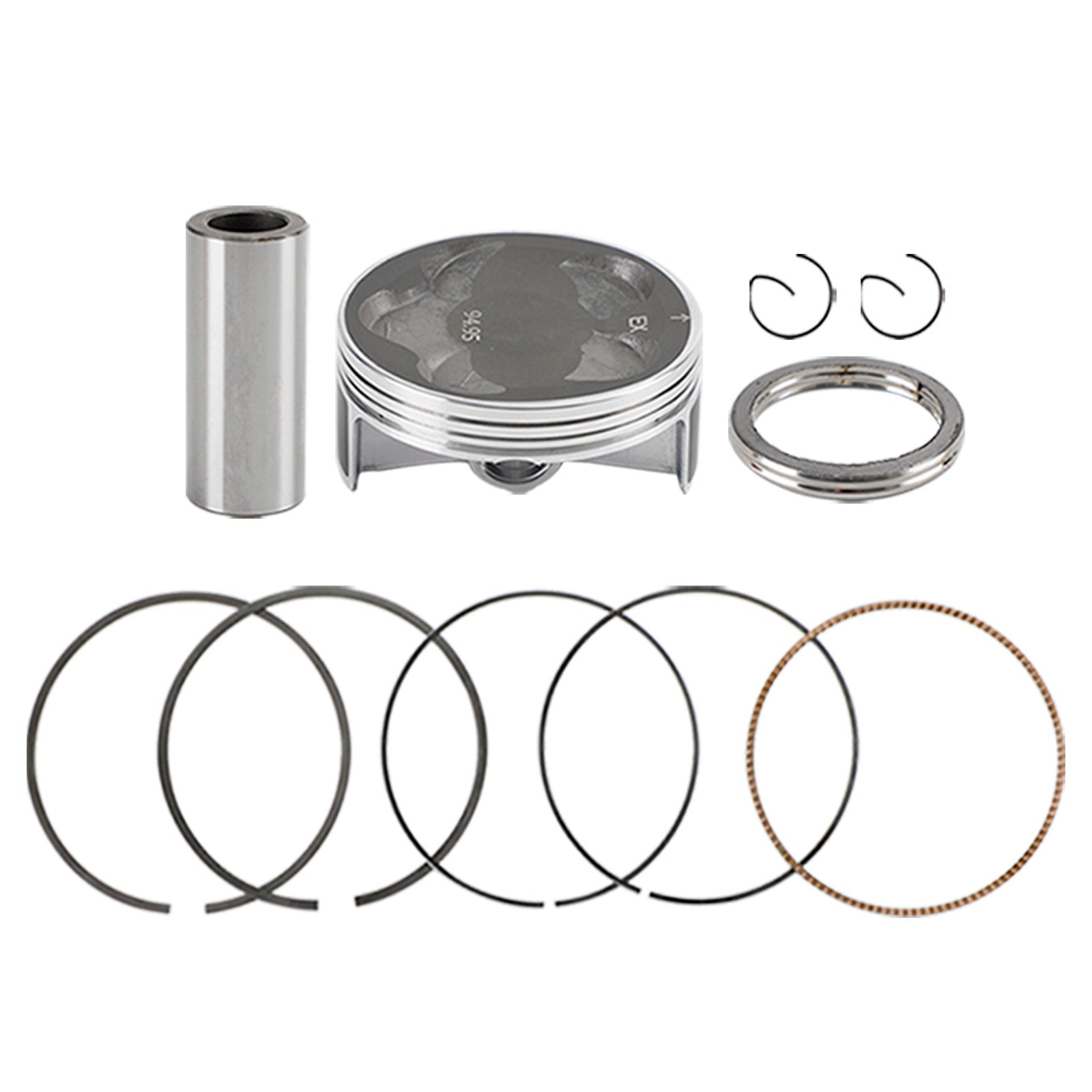 Yamaha 2007-2015 WR450F/ 2006 2009 YZ450F Top End Rebuild Kit Cylinder Piston Gasket