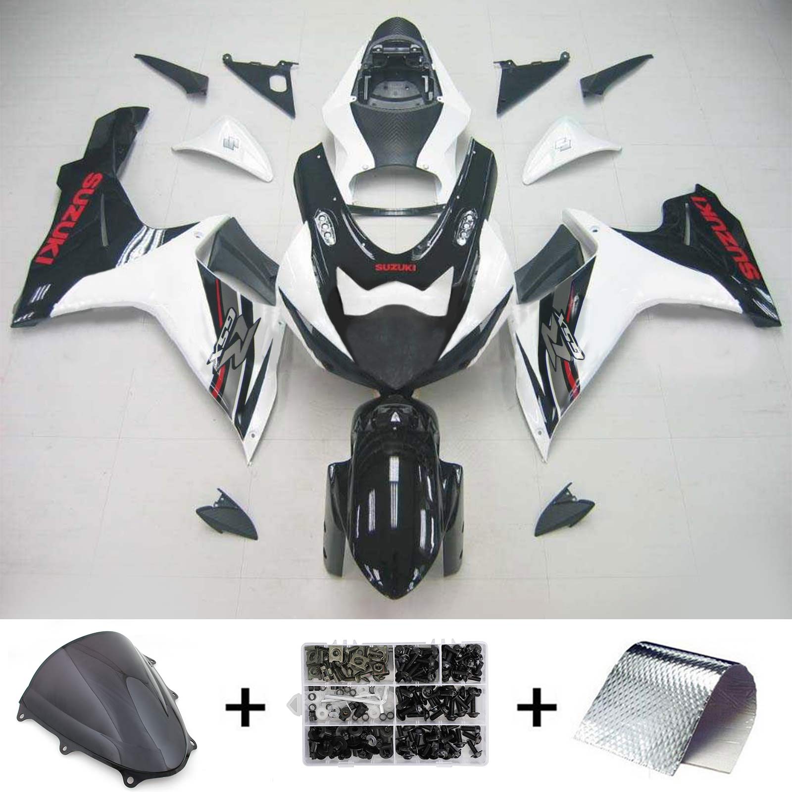 Suzuki GSXR 600/750 2011-2024 K11 Kit Carenado Carrocería Plástico ABS