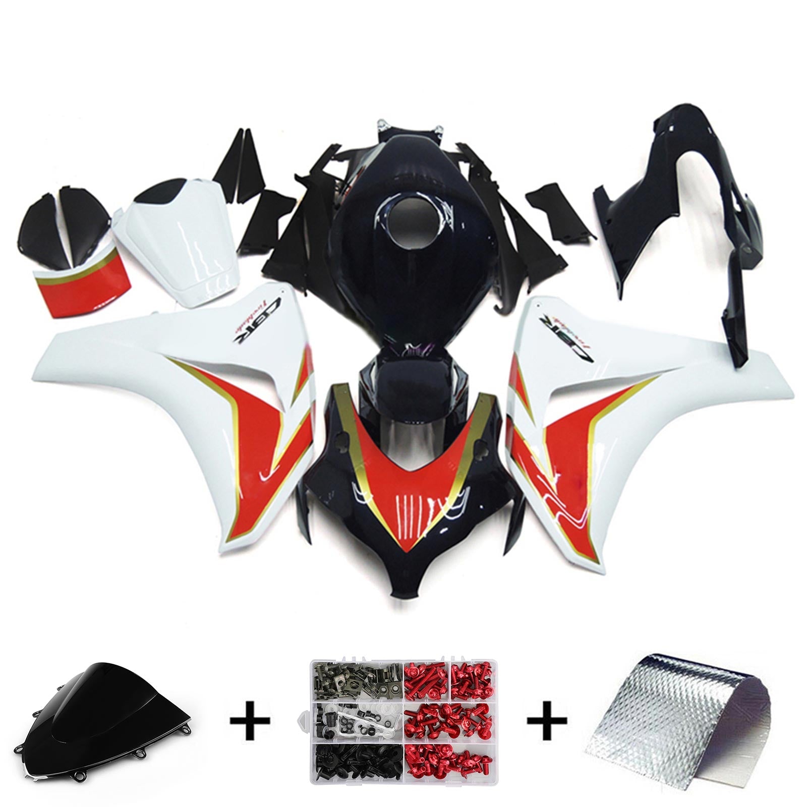 Honda CBR1000RR 2008-2011 Fairing Kit Bodywork Plastic ABS