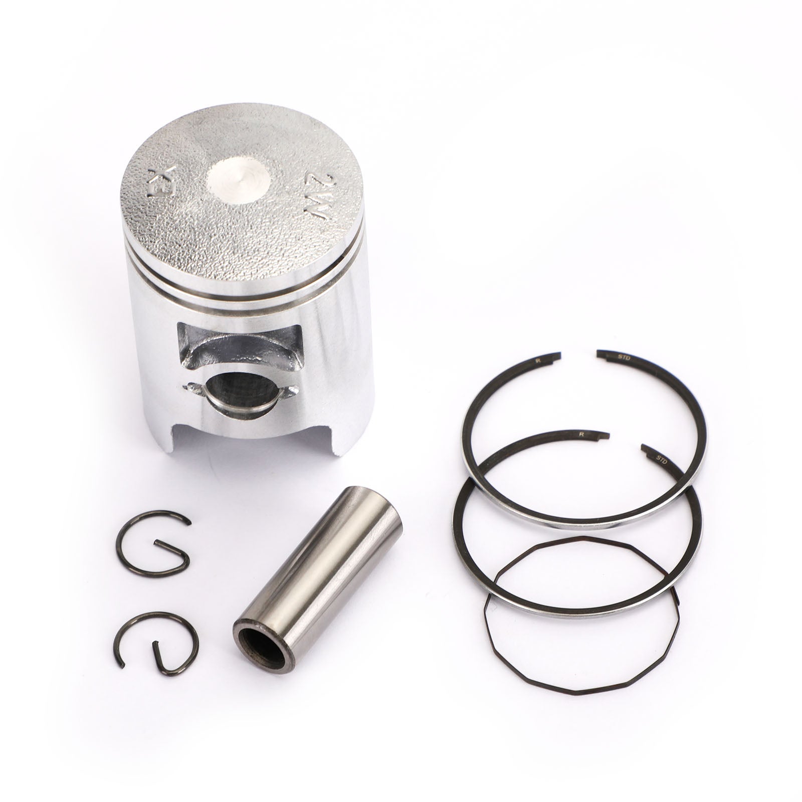 Piston Pin Ring Set STD / +0.25 / +0.50 Bore Size Fit for Yamaha T135 Crypton X LC135 Generic