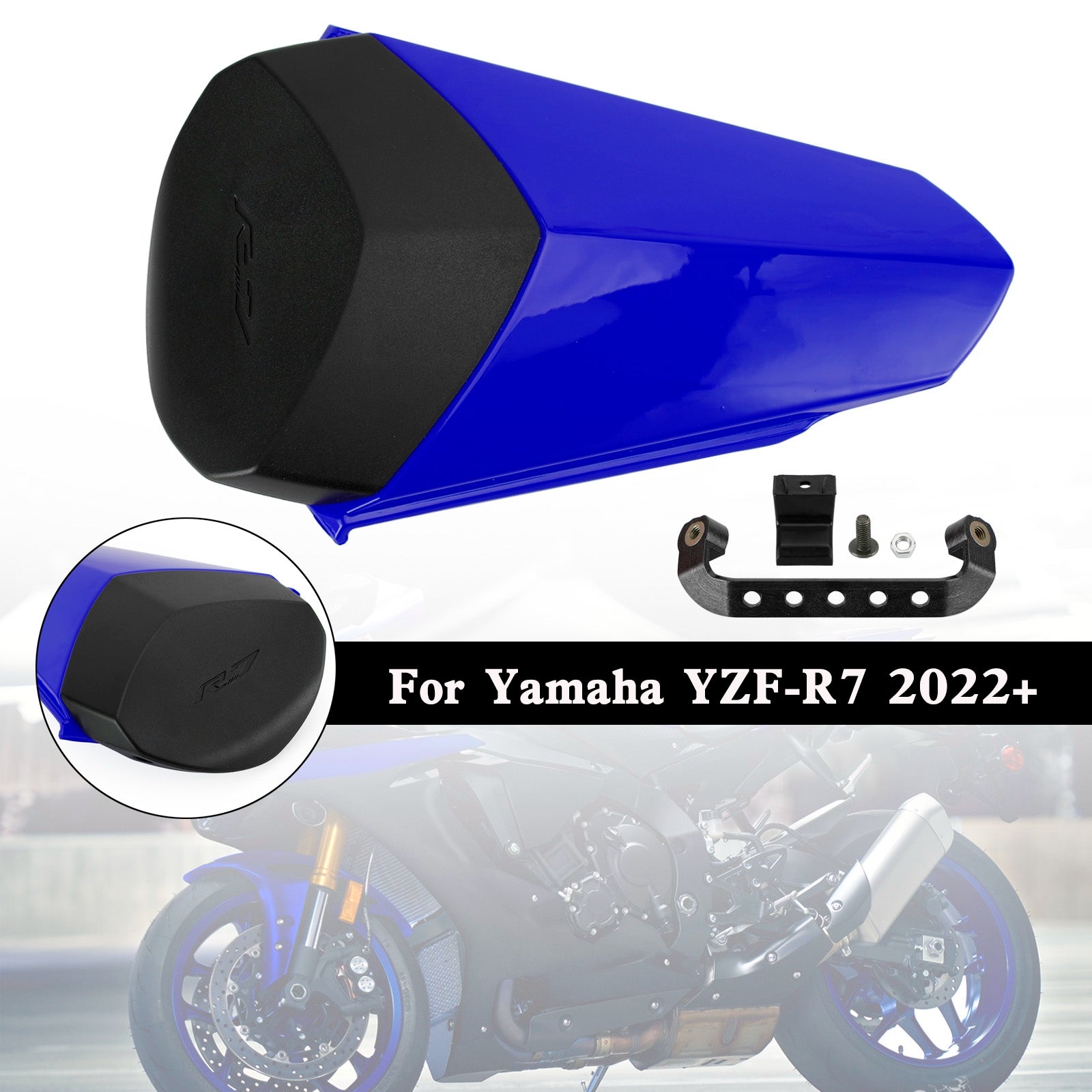 2022 2023 2024 YAMAHA YZF-R7 YZF R7 Tail Rear Seat Cover Fairing Cowl