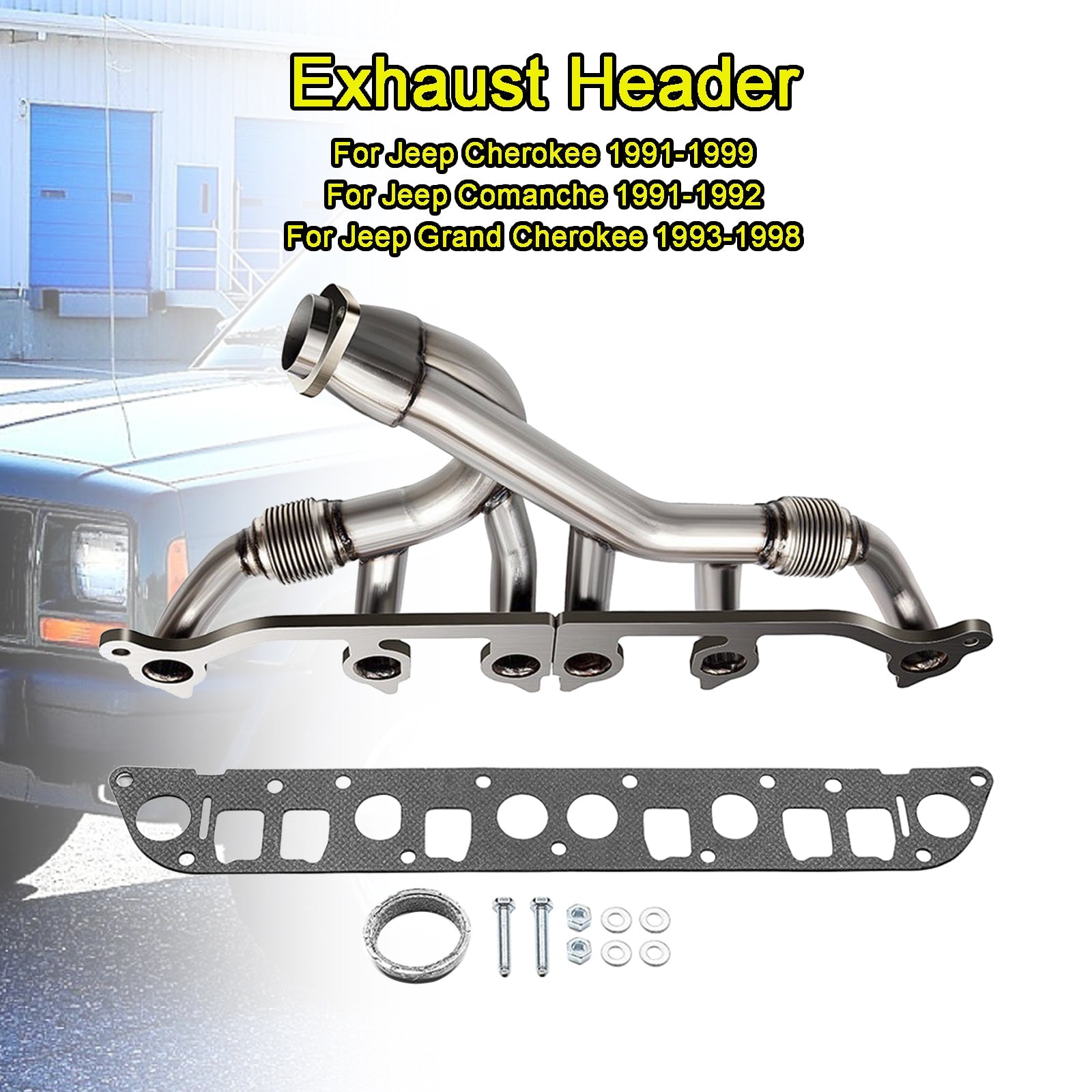 Jeep TJ 1997-1999 Exhaust Manifold 674-196