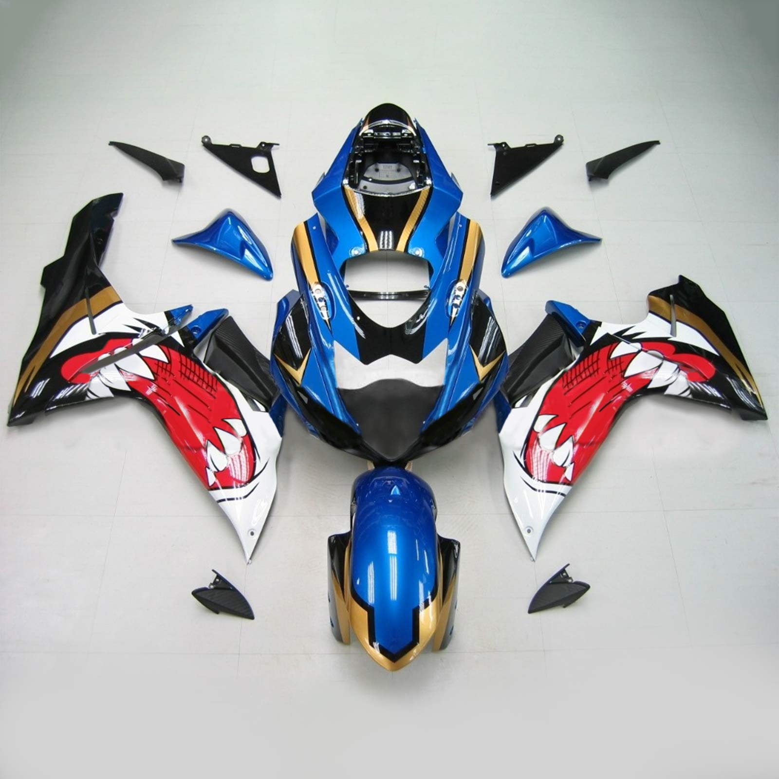 Suzuki GSXR 600/750 2011-2024 K11 Fairing Kit Bodywork Plastic ABS